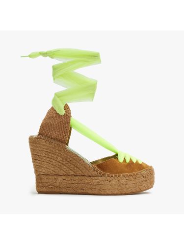 Espardeña meridia121 color canela y amarillo flúor  STAR... 2