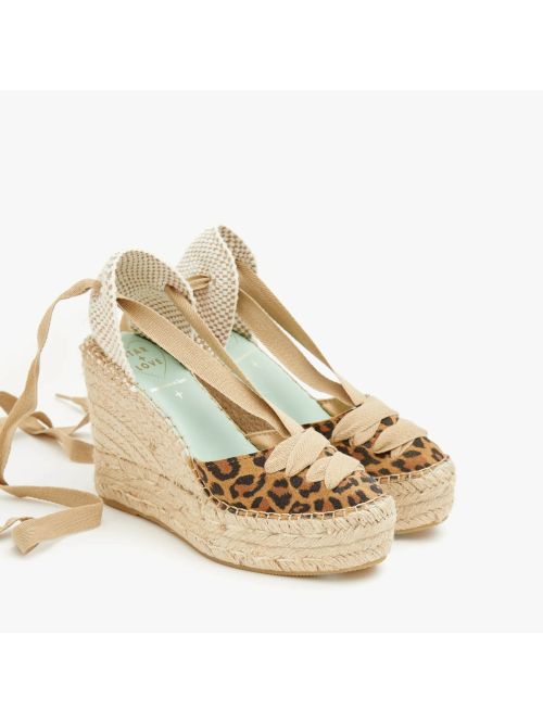 Espardeña meridia156 color leopardo. STAR LOVE