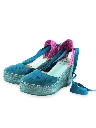 Espardeña meridia110 color abeto/purpura STAR LOVE