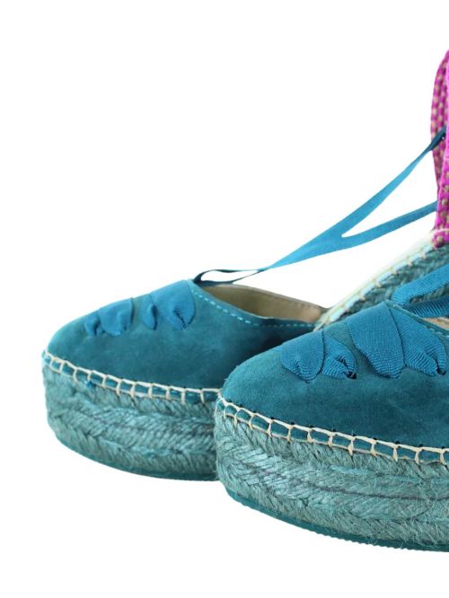 Espardeña meridia110 color abeto/purpura STAR LOVE