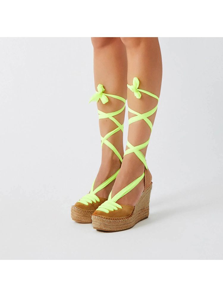 Espardeña meridia121 color canela y...