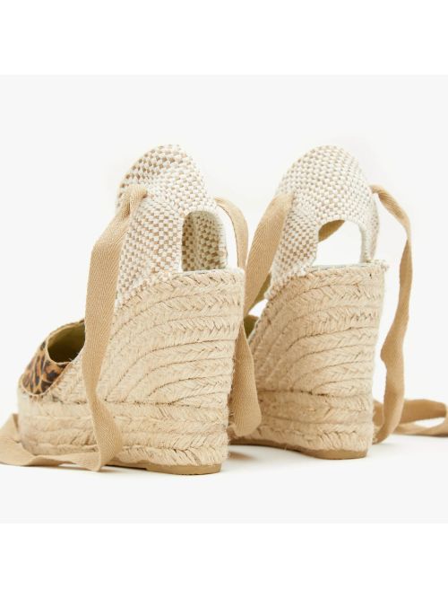 Espardeña meridia156 color leopardo. STAR LOVE