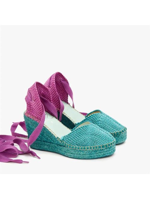 Espardeña beta143 color abeto/púrpura STAR LOVE