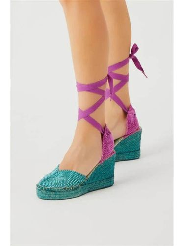 Espardeña beta143 color abeto/púrpura STAR LOVE 2