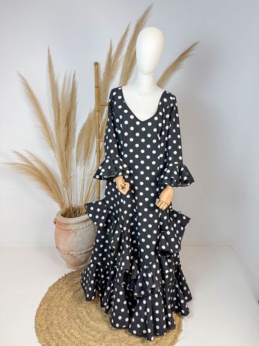 Traje Cataleya volante pico negro lunar blanco