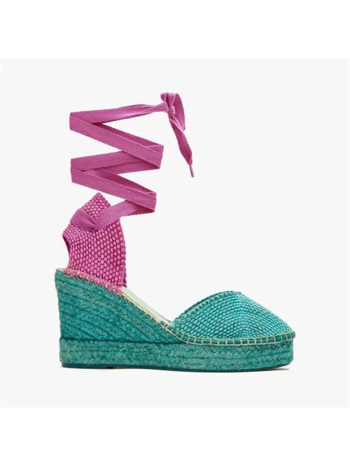 Espardeña beta143 color abeto/púrpura STAR LOVE