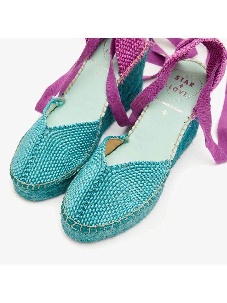 Espardeña beta143 color abeto/púrpura...