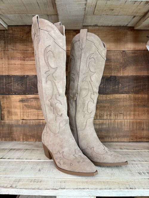Botas Cowboy taupe