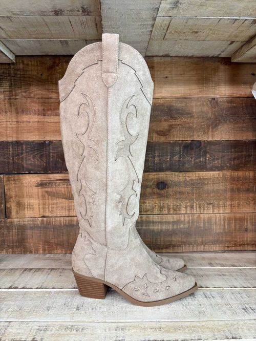 Botas Cowboy taupe
