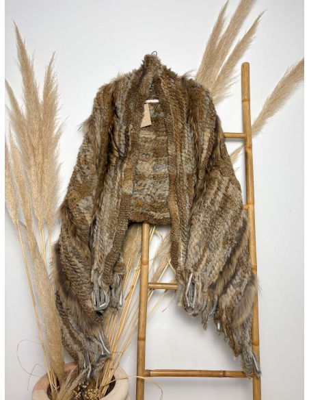 Capa pelo natural camel