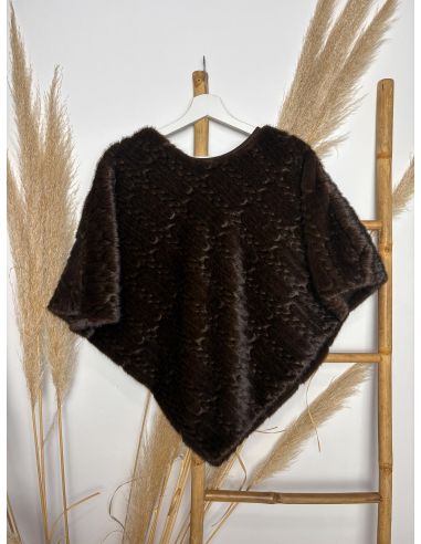 Capa de pelo chocolate