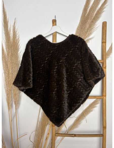 Capa de pelo chocolate