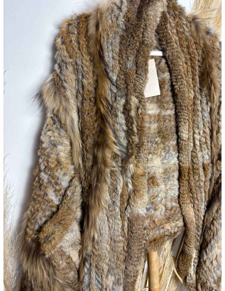 Capa pelo natural camel