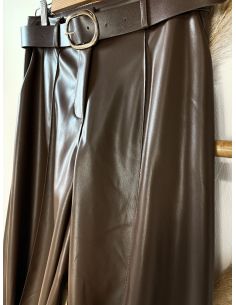 Bermuda polipiel chocolate