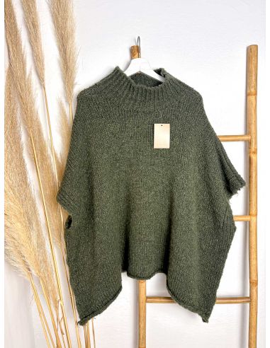 Jersey de punto verde cacería