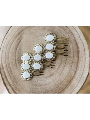 Peinecillo Julia blanco