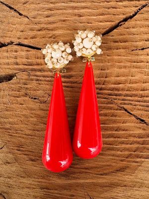 Lágrima Scilla roja y crudo