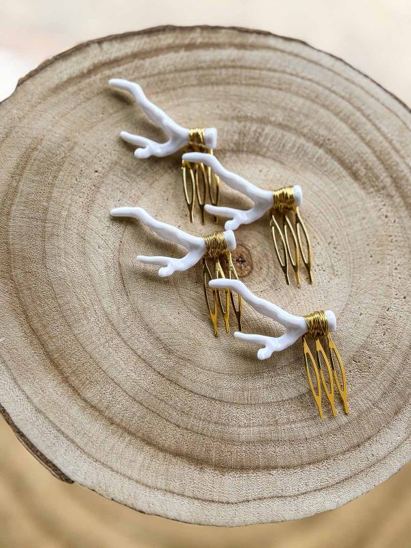 Peinecillo coral blanco