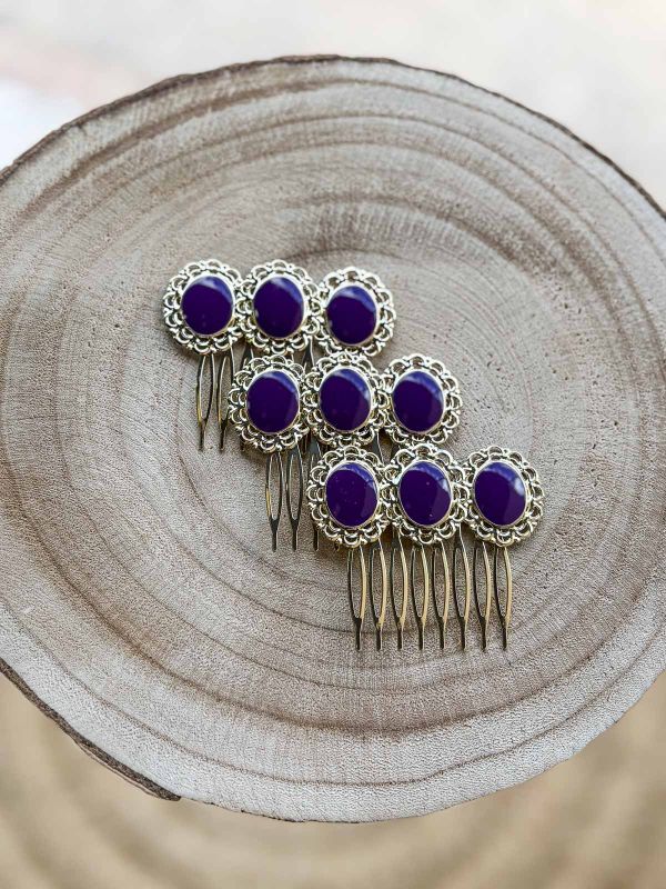 Peinecillo Julia morado