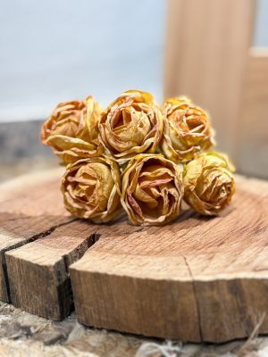 Ramillete flores pequeñas mostaza