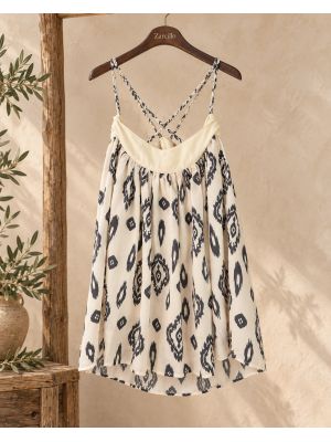 Vestido mini cruzado 2