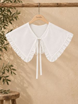 Cuello de camisa bebé blanco 2