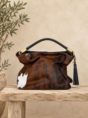 Bolso piel de vaca grande. 2